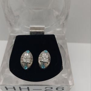 Football earrings
